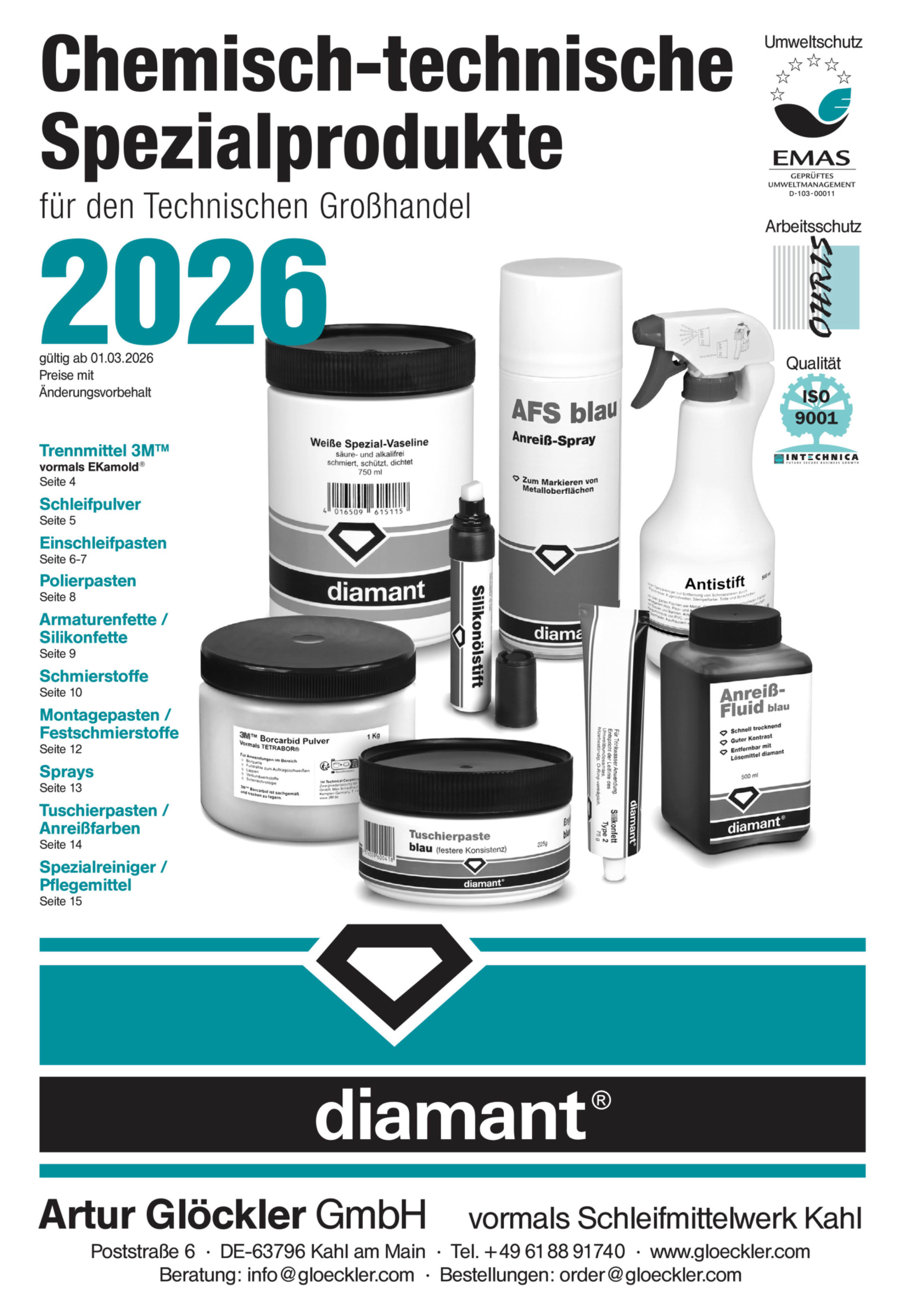 Gloeckler Katalog diamant - deutschsprachig